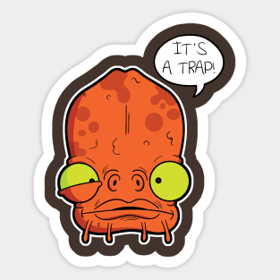 It's a trap! Sticker